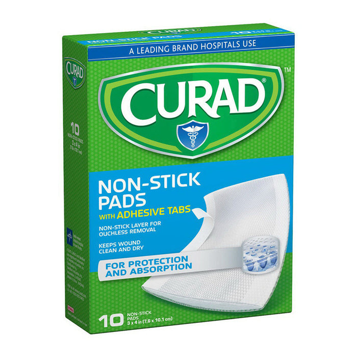 Curad Telfa Non-Stick Pads, 3 Inch X 4 Inches by Pasteur Pharmacy