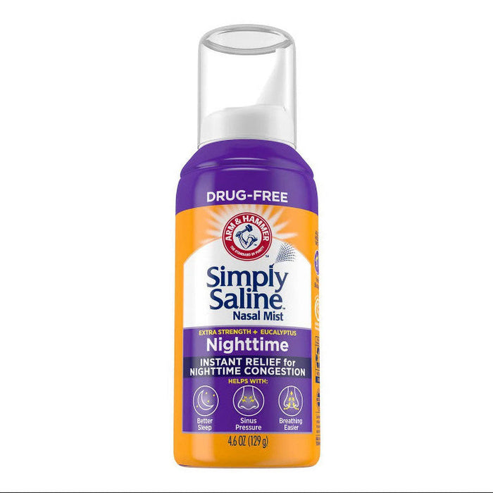 Simply Saline ARM & HAMMER Nighttime Nasal Mist 4.6oz by Pasteur Pharmacy