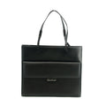 Gucci Black Smooth Leather Business Shoulder Bag #3432 by Bolt Boutique