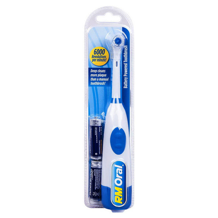 RM Oral Battery Powered Toothbrush Includes Batteries by Pasteur Pharmacy