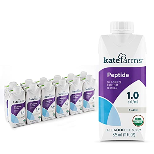 Kate Farms Standard 1.0 – Plant-Based Nutrition Shake – Plain Flavor – 12 x 325mL Cartons by Pasteur Pharmacy