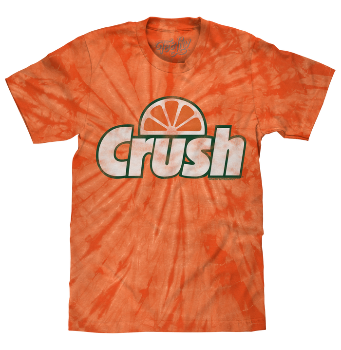 Orange Crush Tie Dye T-Shirt - Orange Tie Dye by Tee Luv