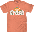 Tee Luv x Comfort Colors Orange Crush Logo T-Shirt - Melon by Tee Luv