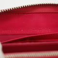 Christian Dior Cannage Patent Pink Zip Around Wallet #3435 by Bolt Boutique