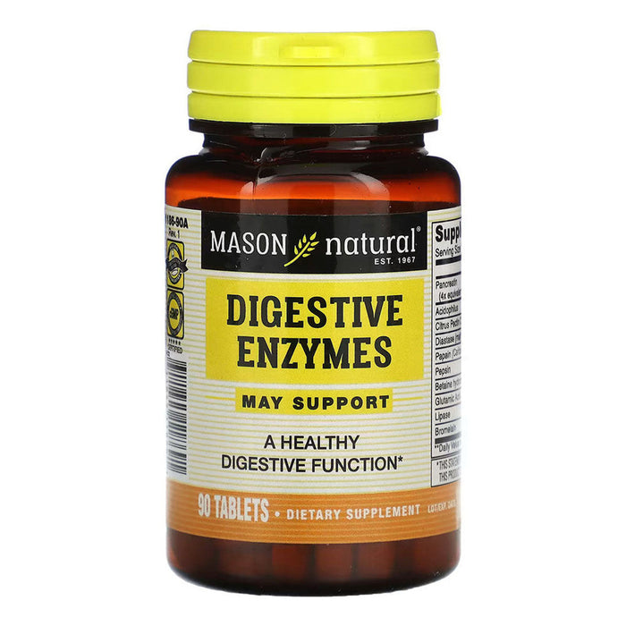 Mason Natural Digestive Enzymes, 90 Tablets by Pasteur Pharmacy