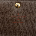 Louis Vuitton Damier Ebene Sarah Wallet Brown #3436 by Bolt Boutique