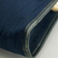 Christian Dior Vintage Trotter Blue Canvas Pouch #3439 by Bolt Boutique