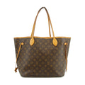 Louis Vuitton Monogram Canvas Brown Neverfull MM Shoulder Bag #3440 by Bolt Boutique