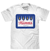Hamm's Crown Color Logo T-Shirt - White