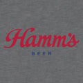 Hamm's Beer Logo Hooded Sweatshirt - Oxford Gray by Tee Luv