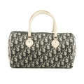 Christian Dior No.1 Blue Trotter Canvas Coated Mini Boston Bag #3441 by Bolt Boutique
