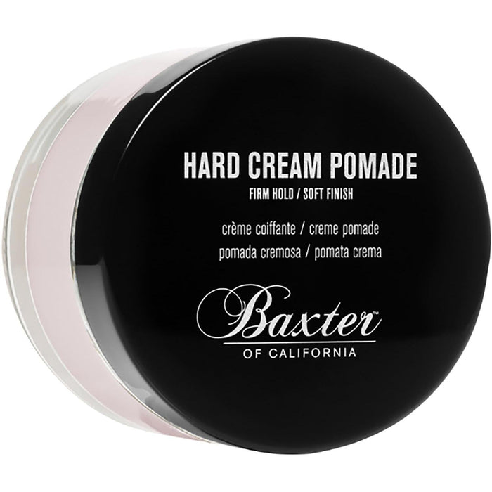 Baxter of California Hard Cream Pomade, Natural Finish/Firm Hold, Hair Pomade For Men, 2 Fl. Oz by Pasteur Pharmacy