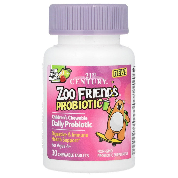 21st Century Zoo Friends Probiotic Chewable by Pasteur Pharmacy