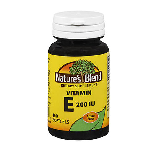 Nature's Blend Vitamin E 200 IU – 100 Softgels by Pasteur Pharmacy