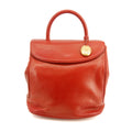 Christian Dior CD Red Leather Vintage Handbag #3446 by Bolt Boutique