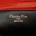 Christian Dior CD Red Leather Vintage Handbag #3446 by Bolt Boutique