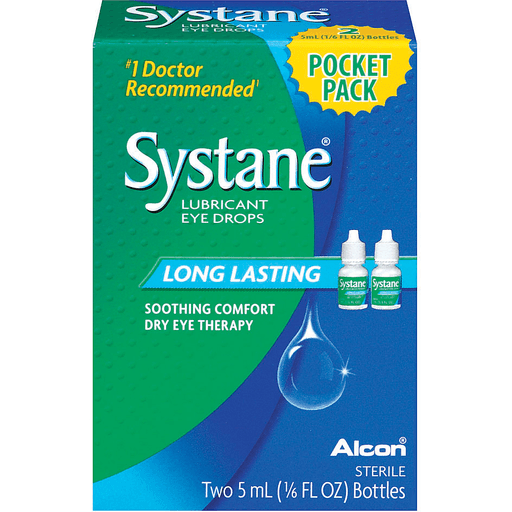 Systane Eye Drops, Lubricant, Long Lasting by Pasteur Pharmacy