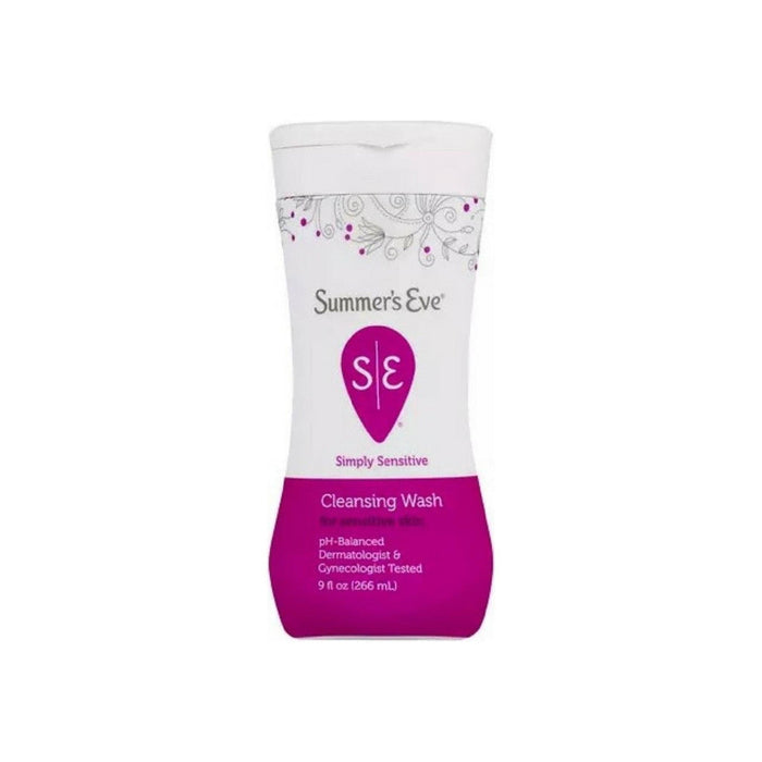 Summer's Eve Feminine Wash Sensitive Skin Delicate Blossom 9 Oz by Pasteur Pharmacy