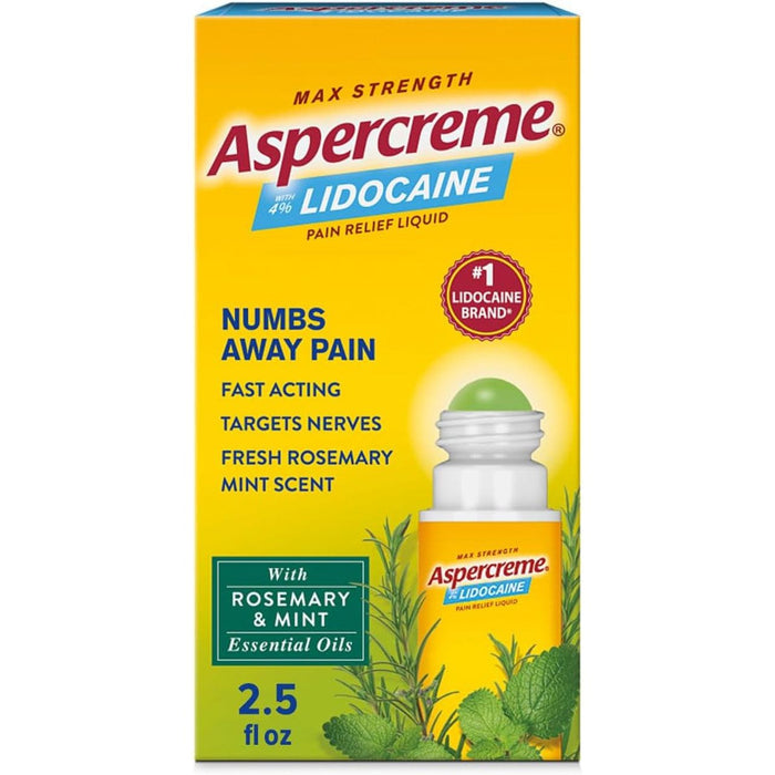 Aspercreme Lidocaine With Essential Oils Rosemary Mint by Pasteur Pharmacy