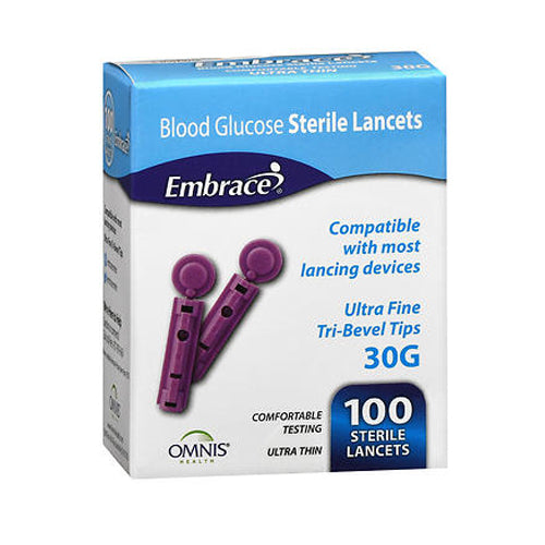 Embrace 30G Lancets 100Ct by Pasteur Pharmacy