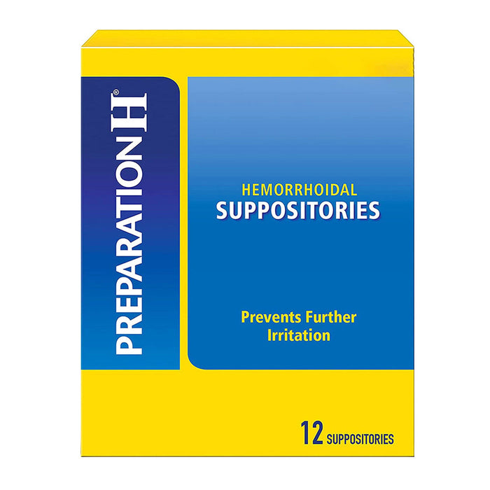 Preparation H Hemorrhoid Relief Suppositories by Pasteur Pharmacy