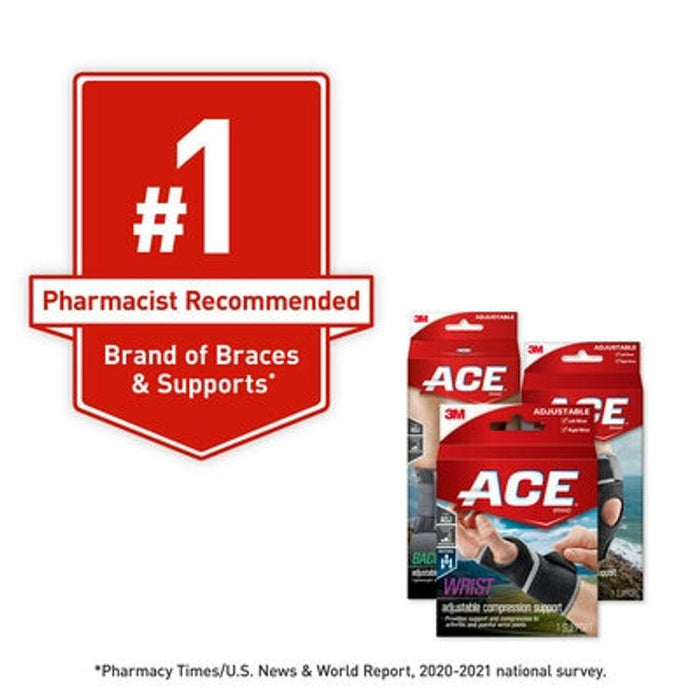 Ace Work Belt With Removable Suspenders, One Size Fits All, Up To 48″ Waist Size, Black by Pasteur Pharmacy