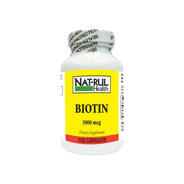 Natrul Health Biotin 5000 Mcg Capsules by Pasteur Pharmacy