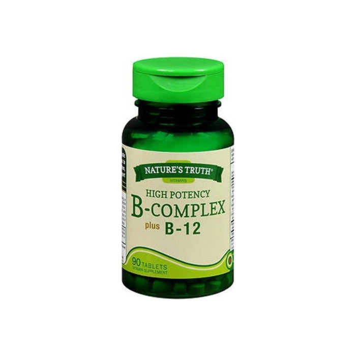 Nature's Truth Tablets High Potency B-Complex Plus B-12 ,90 Tablets by Pasteur Pharmacy