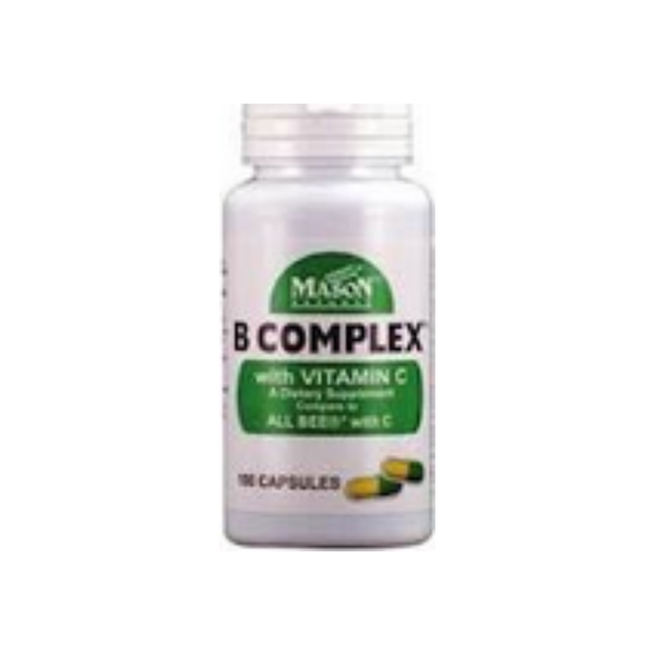 Mason Natural B Complex With Vitamin C Capsules by Pasteur Pharmacy