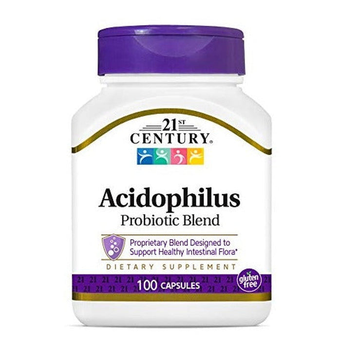 21st Century Acidophilus Capsules 100Ct by Pasteur Pharmacy
