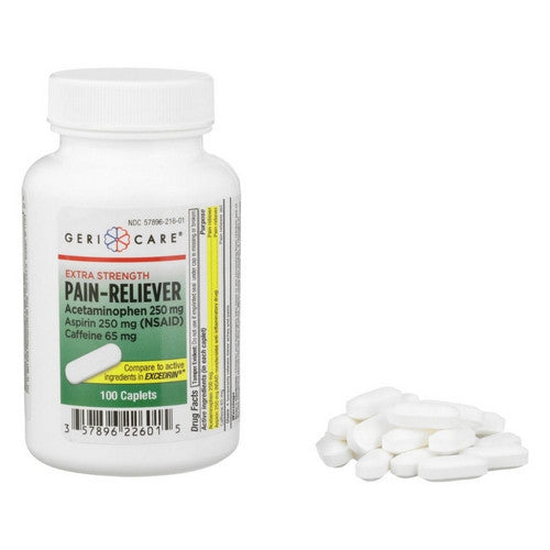 Sunmark GeriCare Extra Strength Acetaminophen - Non Aspirin by Pasteur Pharmacy