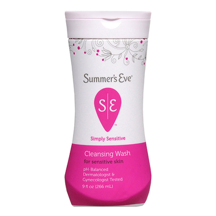 Summer's Eve Cleansing Wash For Sensitive Skin Simply - 9 Oz by Pasteur Pharmacy