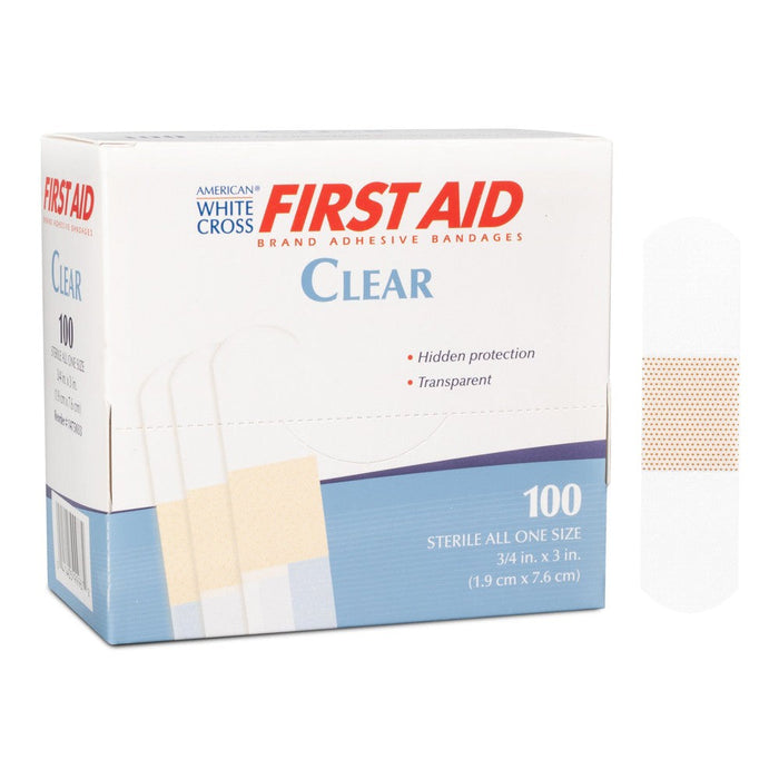 Dukal American White Cross Transparent Adhesive Strips by Pasteur Pharmacy