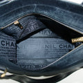 Chanel Black Lambskin Chocolate Bag Square Quilt Tote Bag #3455 by Bolt Boutique