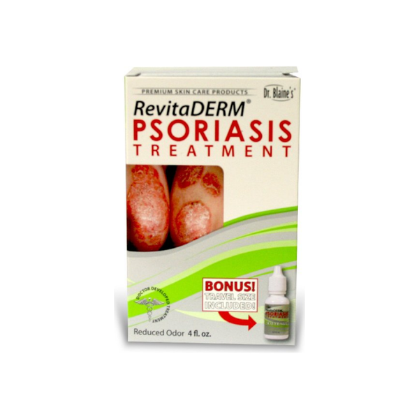 Dr. Blaine's Revitaderm® Psoriasis Treatment – Medicated Formula (4 oz) by Pasteur Pharmacy