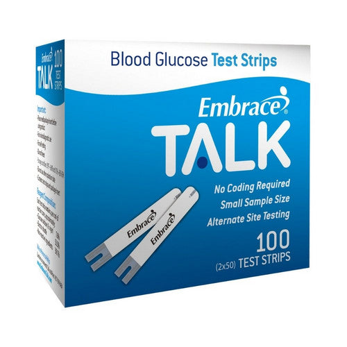 Embrace Talk Meter Strips, Box Of 1 by Pasteur Pharmacy