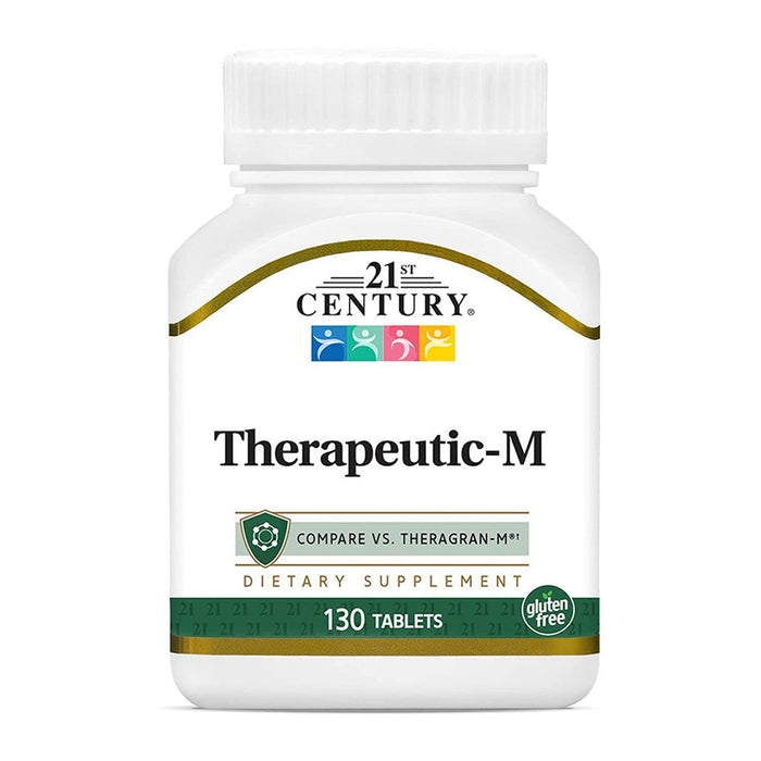 21st Century Therapeutic M, High Potency Multivitamin & Multimineral Supplement, 130 Tablets by Pasteur Pharmacy