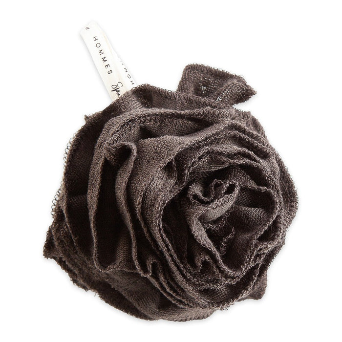 Urbana Spa Prive Men's Bamboo Charcoal Collection, Shower Pouf by Pasteur Pharmacy
