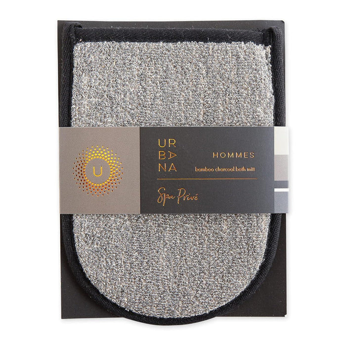 Pré de Provence Spa Prive Men's Bamboo Charcoal Collection, Bath Mitt by Pasteur Pharmacy