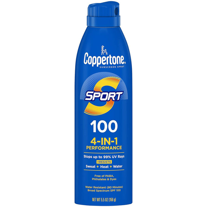 Coppertone Sport Sunscreen Spray SPF 100 by Pasteur Pharmacy