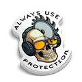 Protection - Hard Hat Decal by Armed American Supply