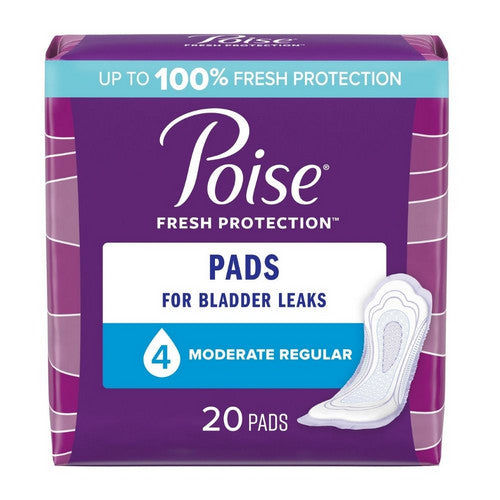 Poise Incontinence Pads Moderate Absorbency Regular by Pasteur Pharmacy