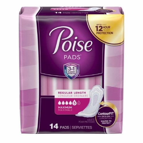 Poise Bladder Control Pad, Case Of 6 by Pasteur Pharmacy