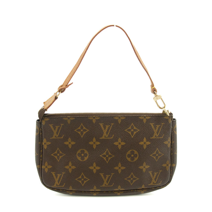 Louis Vuitton Monogram Canvas Brown Pochette Accessories Shoulder Bag #3462 by Bolt Boutique