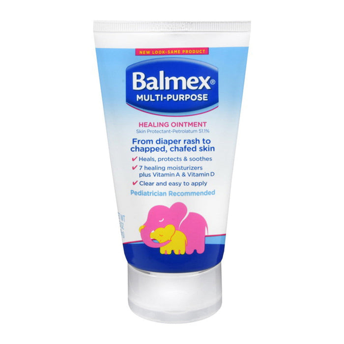 Balmex Skin Protectant, Multi Purpose, Healing Ointment 3.5 Oz by Pasteur Pharmacy