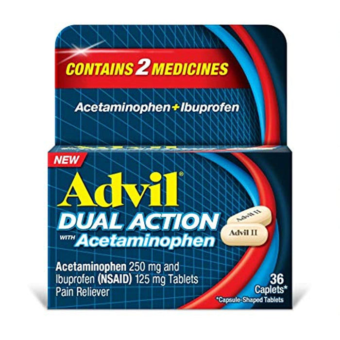 Advil Dual Action With Acetaminophen Caplets Pain Reliever by Pasteur Pharmacy