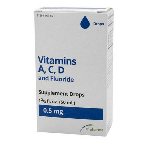 Taro Vitamins A/C/D And Fluoride, 0.5 Mg, 50 mL by Pasteur Pharmacy