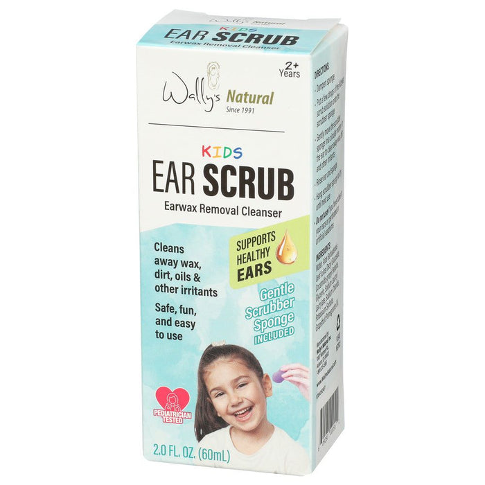 Wally's Natural Kids Ear Scrub With Sponge Kit 1Ct by Pasteur Pharmacy
