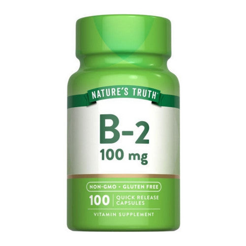 Nature's Truth Vitamin B- 2, 100 Mg, 100 Tabs by Pasteur Pharmacy