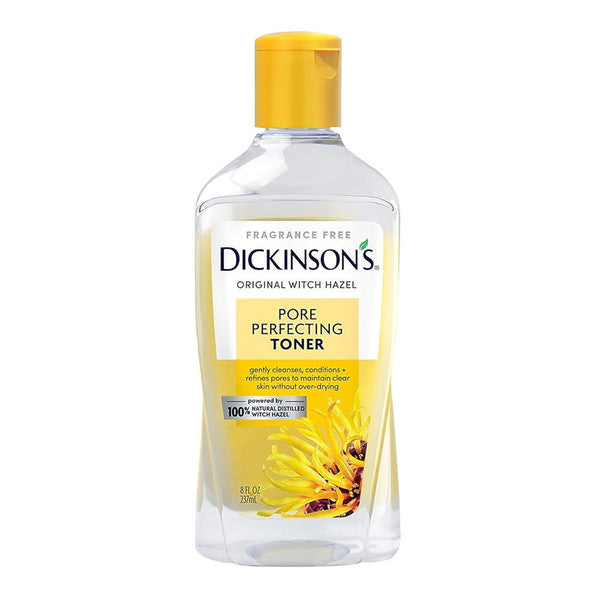 Dickinson's Original Witch Hazel Pore Perfecting Toner, 100% Natural, 8 oz by Pasteur Pharmacy